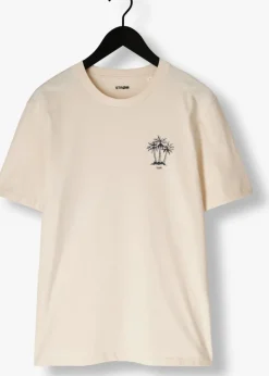 beige strøm clothing t-shirt t-shirt