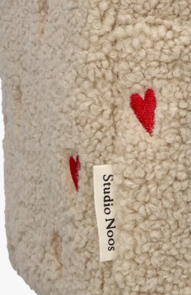 beige studio noos rugtas teddy hearts mini backpack