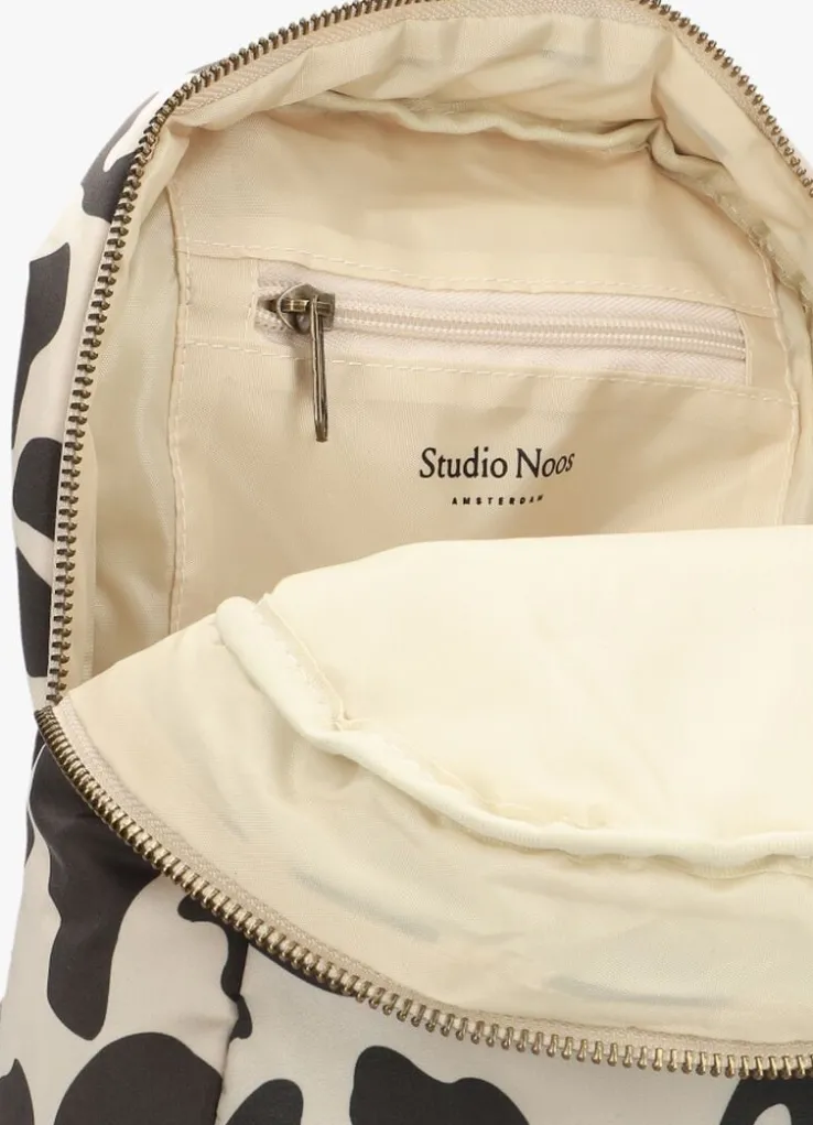 beige studio noos rugtas puffy mini backpack