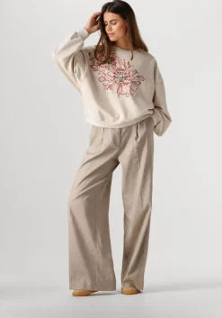 beige summum sweater longsleeve embellished sweatshirt