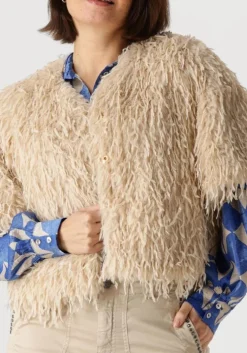 beige summum top shortsleeve jacket faux