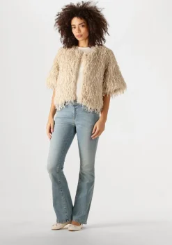 beige summum top shortsleeve jacket faux