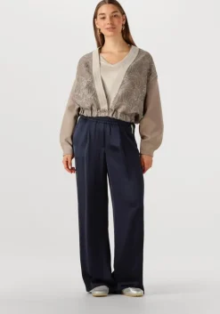 beige summum top top longsleeve fluid coated