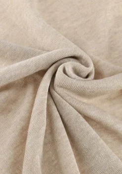 beige summum t-shirt short sleeve sweater refied sustainable viscose knit