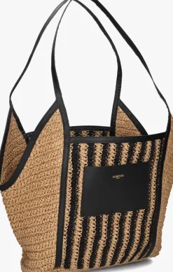 beige suncoo schoudertas akael