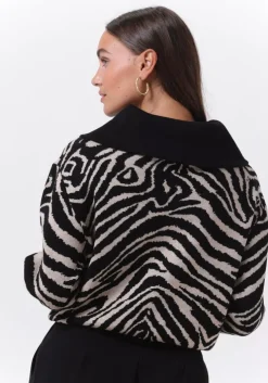 beige suncoo trui patern