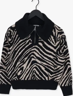 beige suncoo trui patern