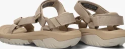 beige teva platte sandalen w hurricane xlt2