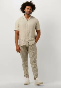 beige the goodpeople casual overhemd sun