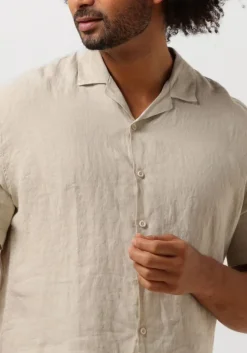 beige the goodpeople casual overhemd sun