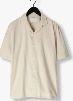 beige the goodpeople casual overhemd slin