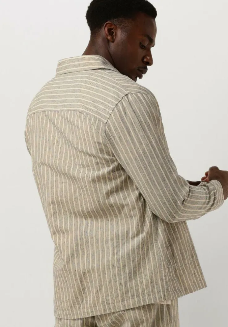 beige the goodpeople overshirt jelin