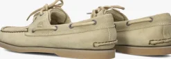 beige timberland mocassins classic boat heren