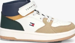 beige tommy hilfiger hoge sneakers 33633