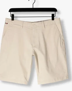 beige tommy hilfiger korte broek harlem short 1985