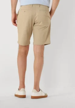 beige tommy hilfiger korte broek harlem short 1985