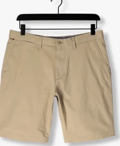 beige tommy hilfiger korte broek harlem short 1985