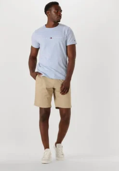 beige tommy hilfiger korte broek harlem short 1985