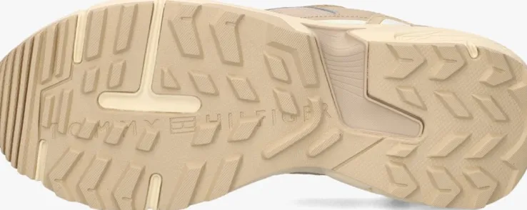 beige tommy hilfiger lage sneakers th modern rugged runner