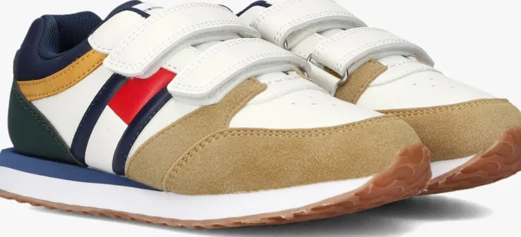 beige tommy hilfiger lage sneakers 33661