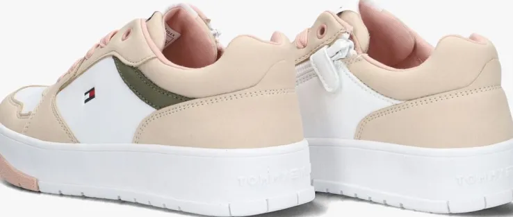 beige tommy hilfiger lage sneakers 33527