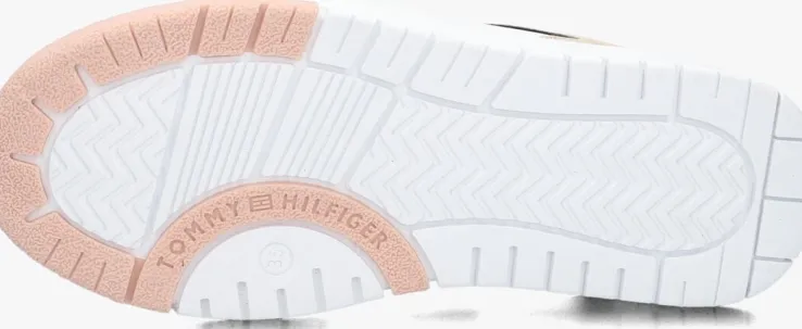beige tommy hilfiger lage sneakers 33527