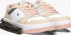 beige tommy hilfiger lage sneakers 33527