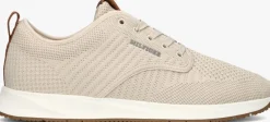 beige tommy hilfiger lage sneakers newport 3d premium knit
