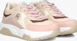 beige tommy hilfiger lage sneakers 33551