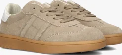 beige tommy hilfiger lage sneakers 34082