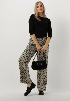 beige tommy hilfiger pantalon amd fluid pull on pant