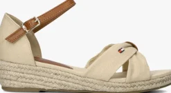 beige tommy hilfiger sandalen 33801
