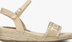 beige tommy hilfiger sandalen 33287