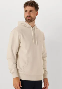 beige tommy hilfiger sweater essential terry hoody