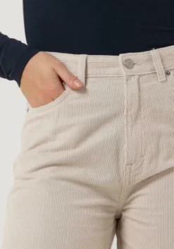 beige tommy jeans flared broek pants flared