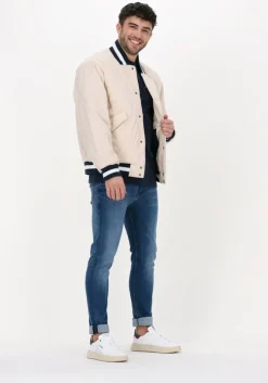 beige tommy jeans jack tjm diamond quilted bomber