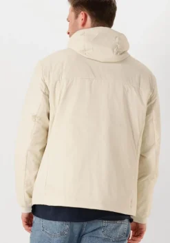 beige tommy jeans jack tjm super lt poly jacket ext