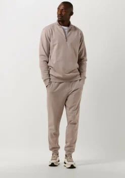 beige tommy jeans joggingbroek tjm reg signature sweatpants