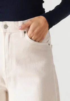 beige tommy jeans wide jeans tjw ecru wide leg