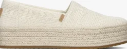 beige toms espadrilles valencia lurex