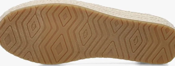 beige toms espadrilles valencia lurex