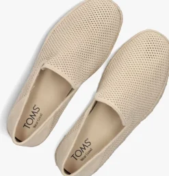 beige toms instappers santiago