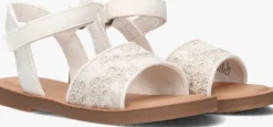beige toms platte sandalen remi