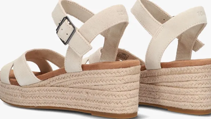 beige toms sandalen audrey