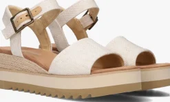 beige toms sandalen diana