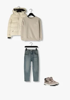 beige ton & ton hoge sneakers carlos