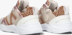 beige ton & ton lage sneakers signy