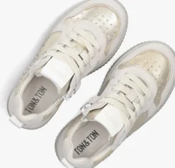 beige ton & ton lage sneakers hedda