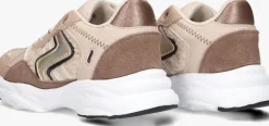 beige ton & ton lage sneakers sanna