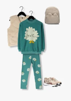 beige ton & ton lage sneakers sanna